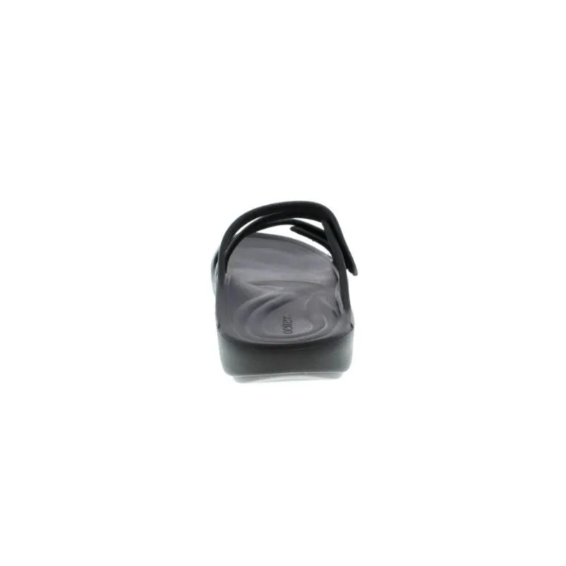 Aetrex Janey Sport Black Women's Slides