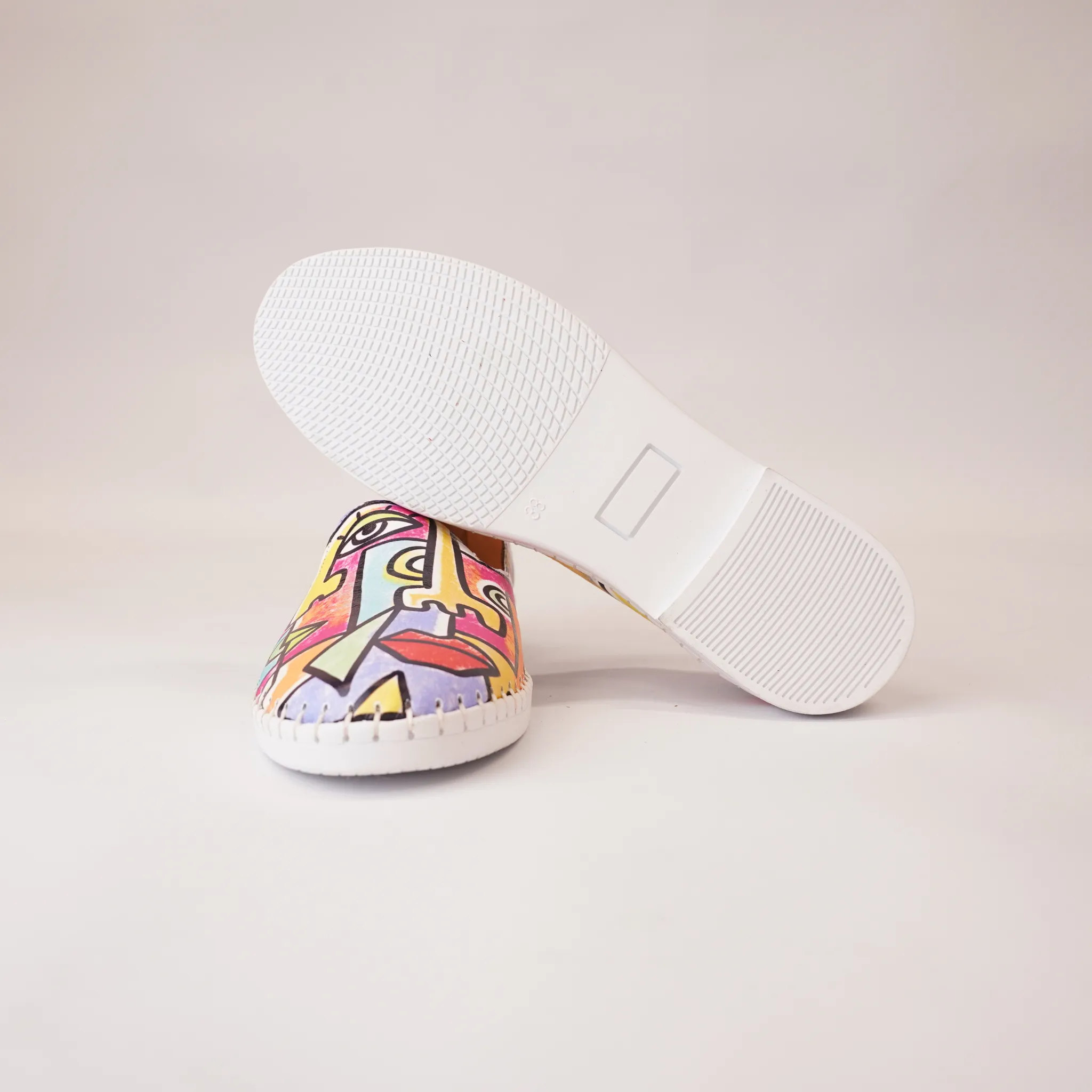 Airlie Picasso Multi Leather Flats