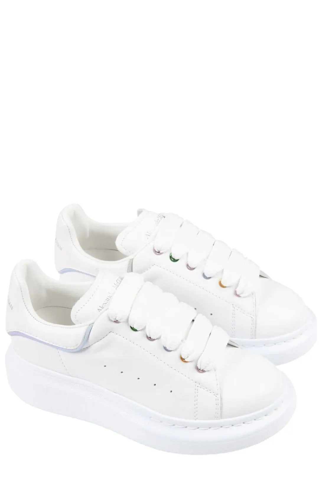 Alexander McQueen Kids Classic Lace-Up Sneakers