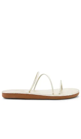 Ancient Greek Sandals Polytimi Flip Flop Sandal in Metallic Gold