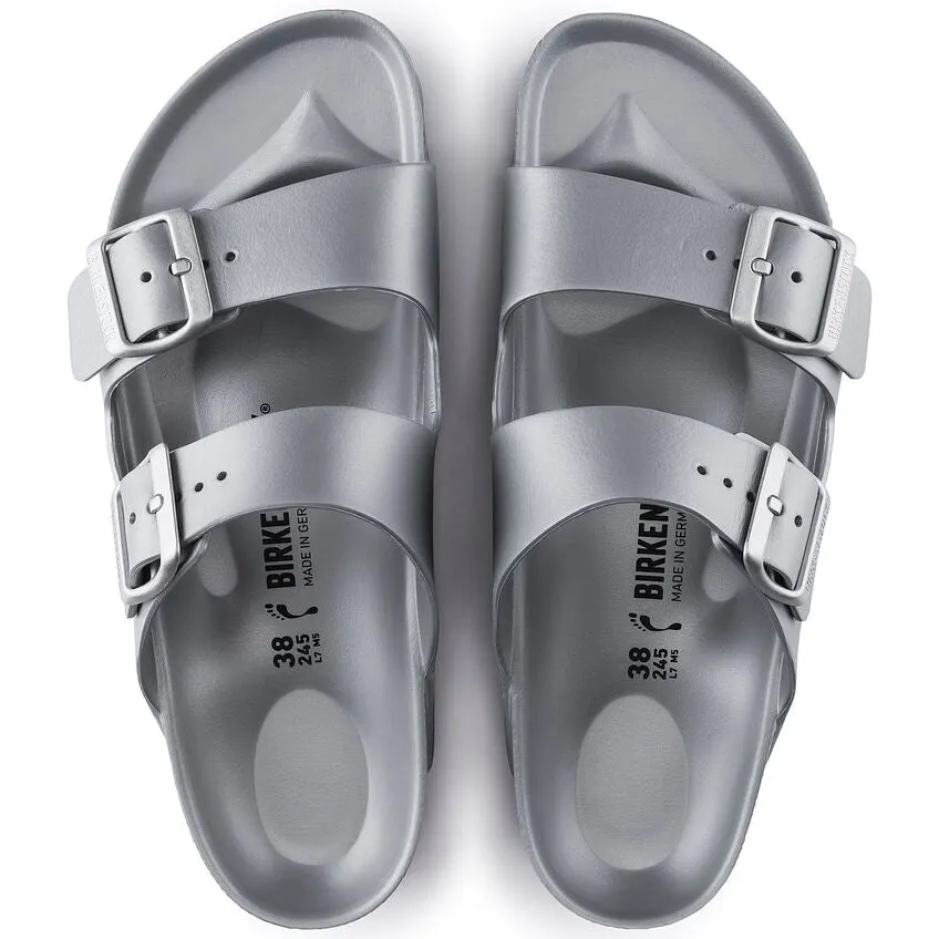 Arizona EVA Sandal in Metallic Silver