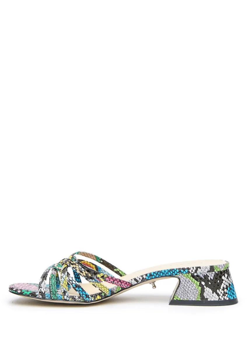 Bell Sandal Base in Acid Snake