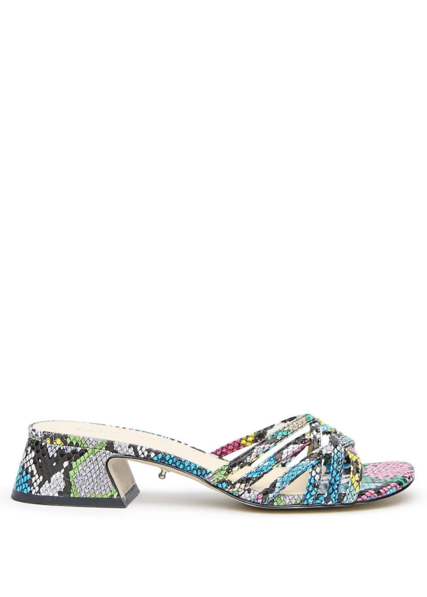 Bell Sandal Base in Acid Snake
