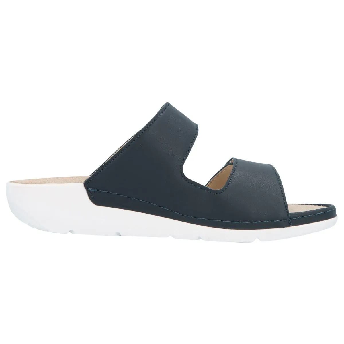 Berkemann Winona Women's Sandal In Black Blue Nappa