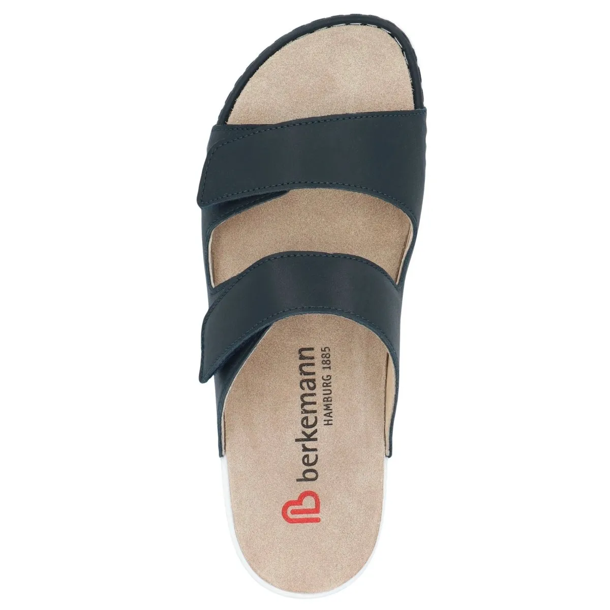 Berkemann Winona Women's Sandal In Black Blue Nappa