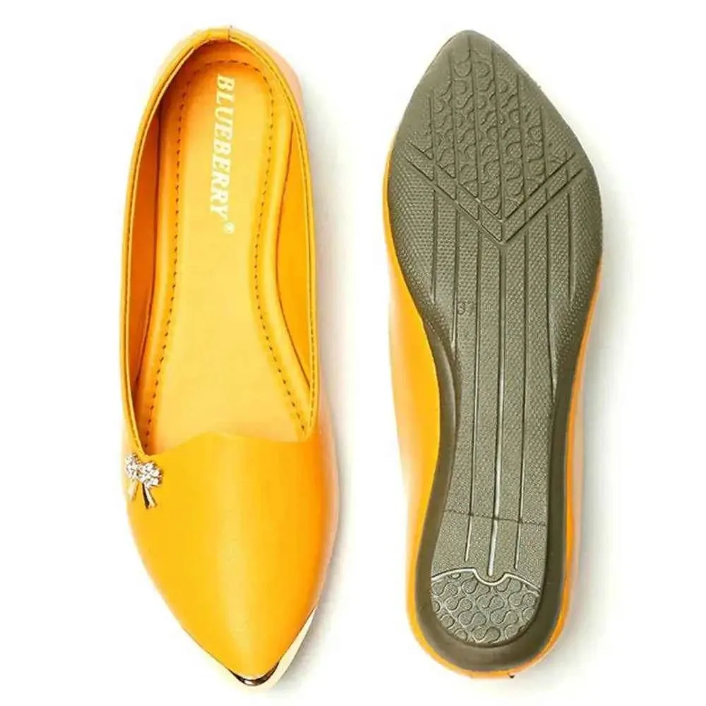 Blueberry Women Stylish Mustard Yelloe Bellies