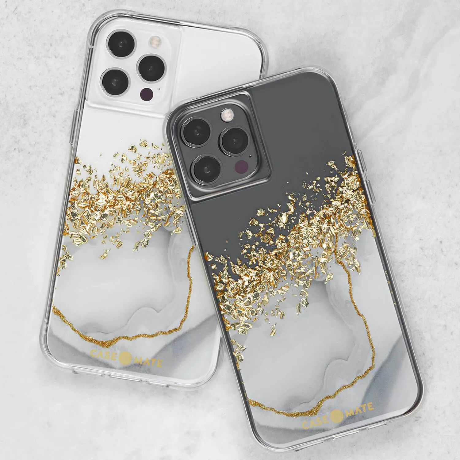 Case-Mate iPhone 13 Pro Case Karat Marble Antimicrobial