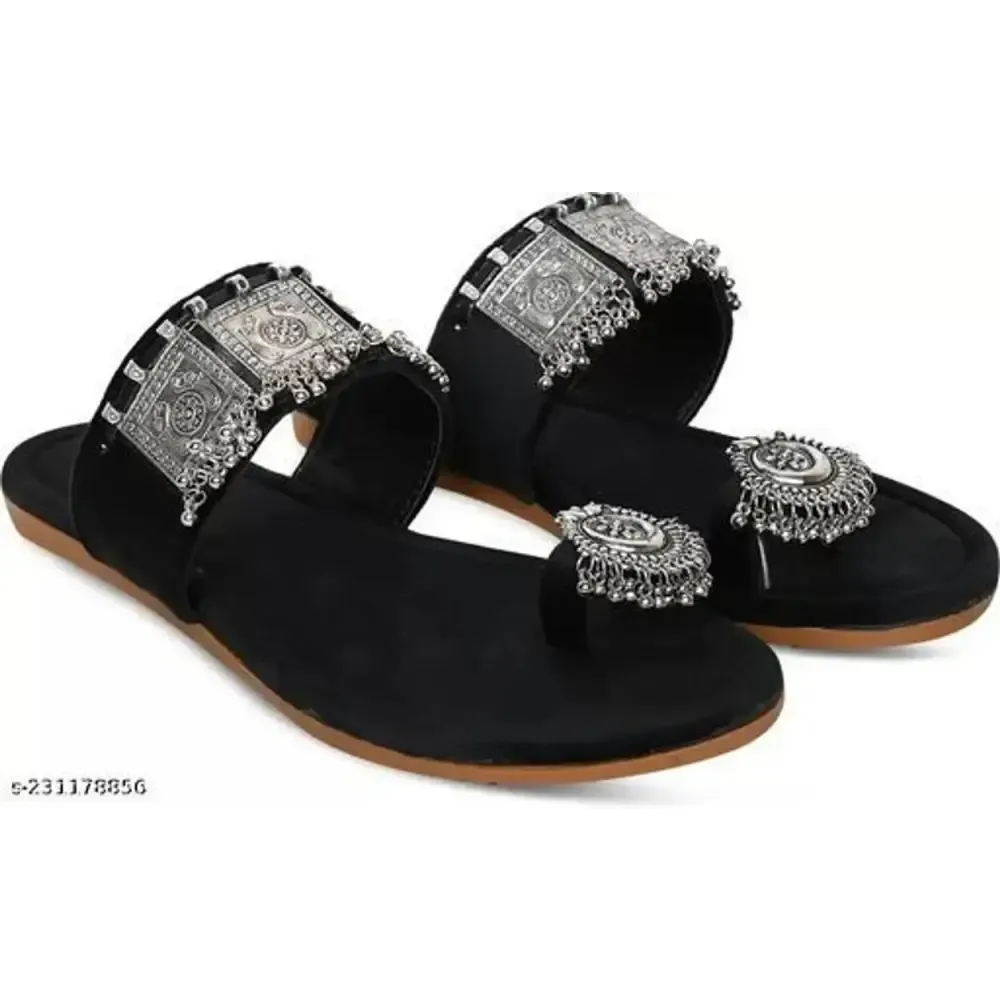 Classy Solid Fashion Flats for Women