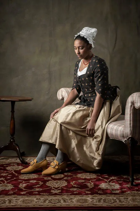 Clementinas | Yellow Woolen Shoes