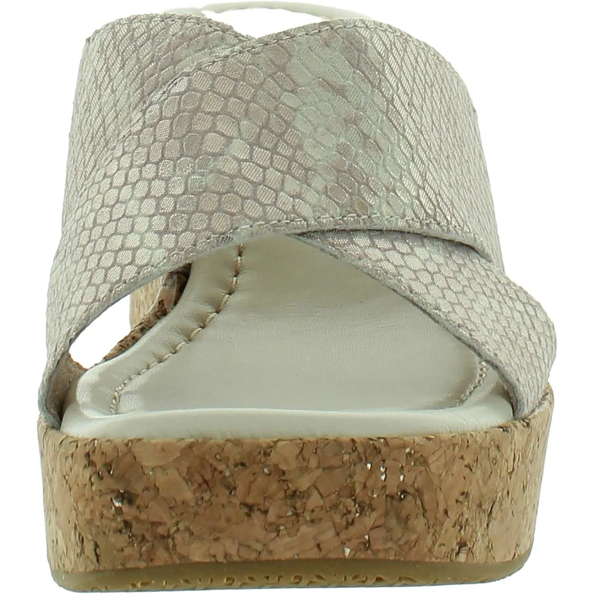 Donald J. Pliner Womens Jocelyn Embossed Wedge Pumps