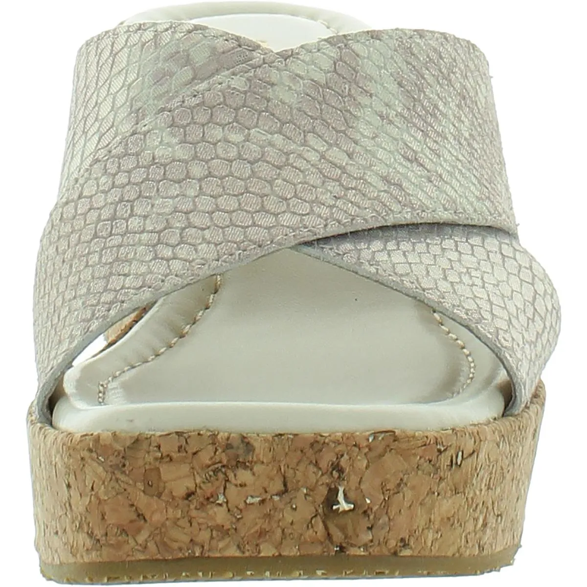 Donald J. Pliner Womens Jocelyn Embossed Wedge Pumps