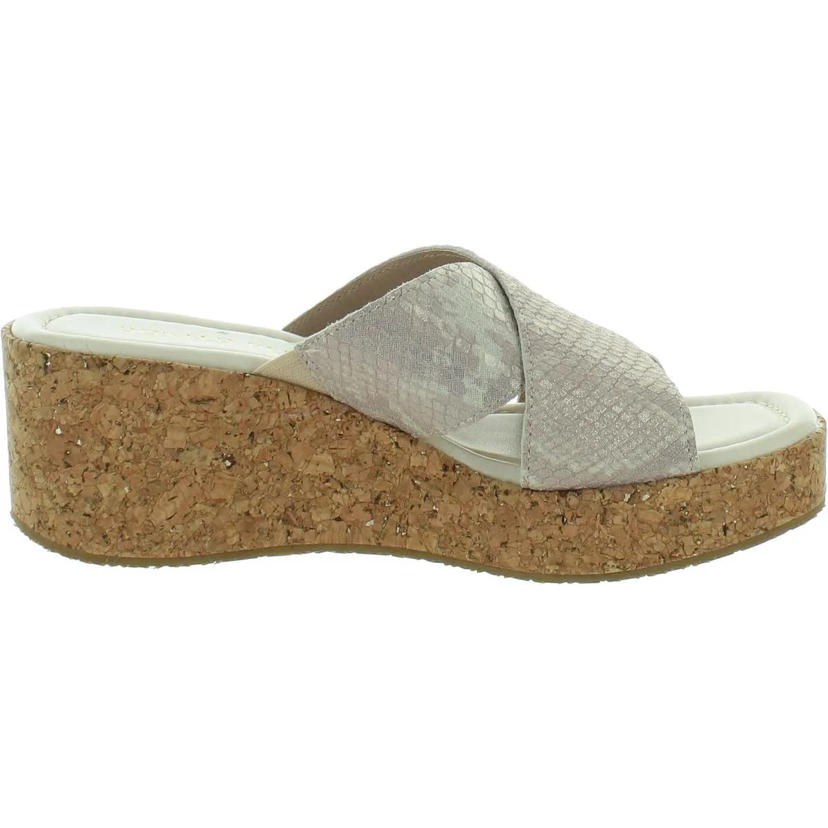 Donald J. Pliner Womens Jocelyn Embossed Wedge Pumps