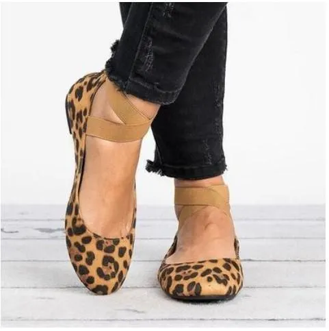 Elastic Band Casual Flats