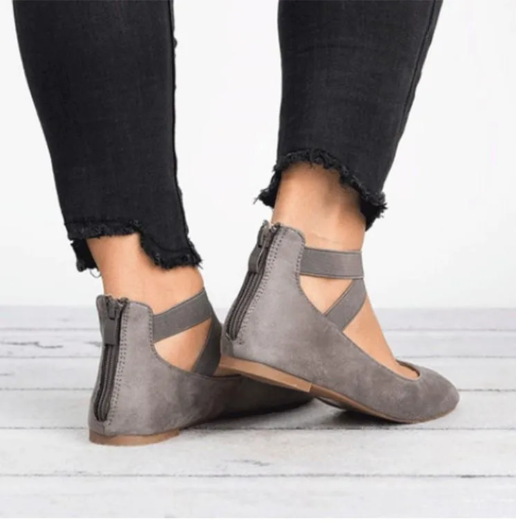 Elastic Band Casual Flats