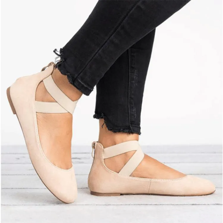 Elastic Band Casual Flats