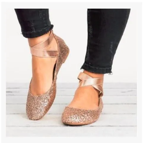 Elastic Band Casual Flats