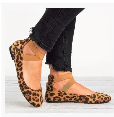 Elastic Band Casual Flats