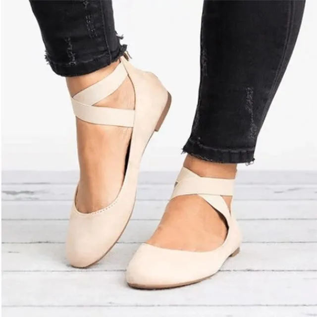 Elastic Band Casual Flats
