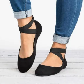 Elastic Band Casual Flats