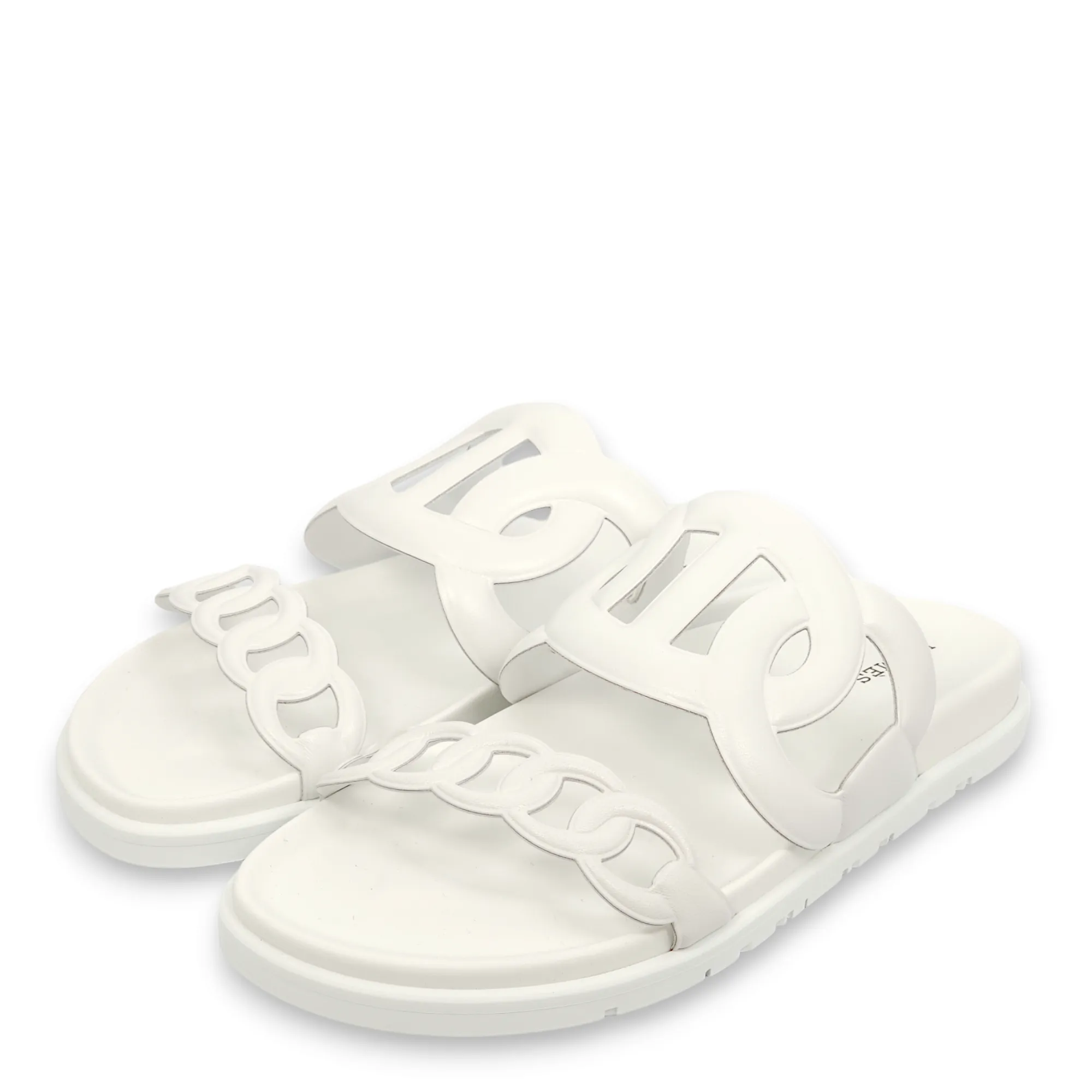 Extra 39 Blanc Sandals in Calfskin