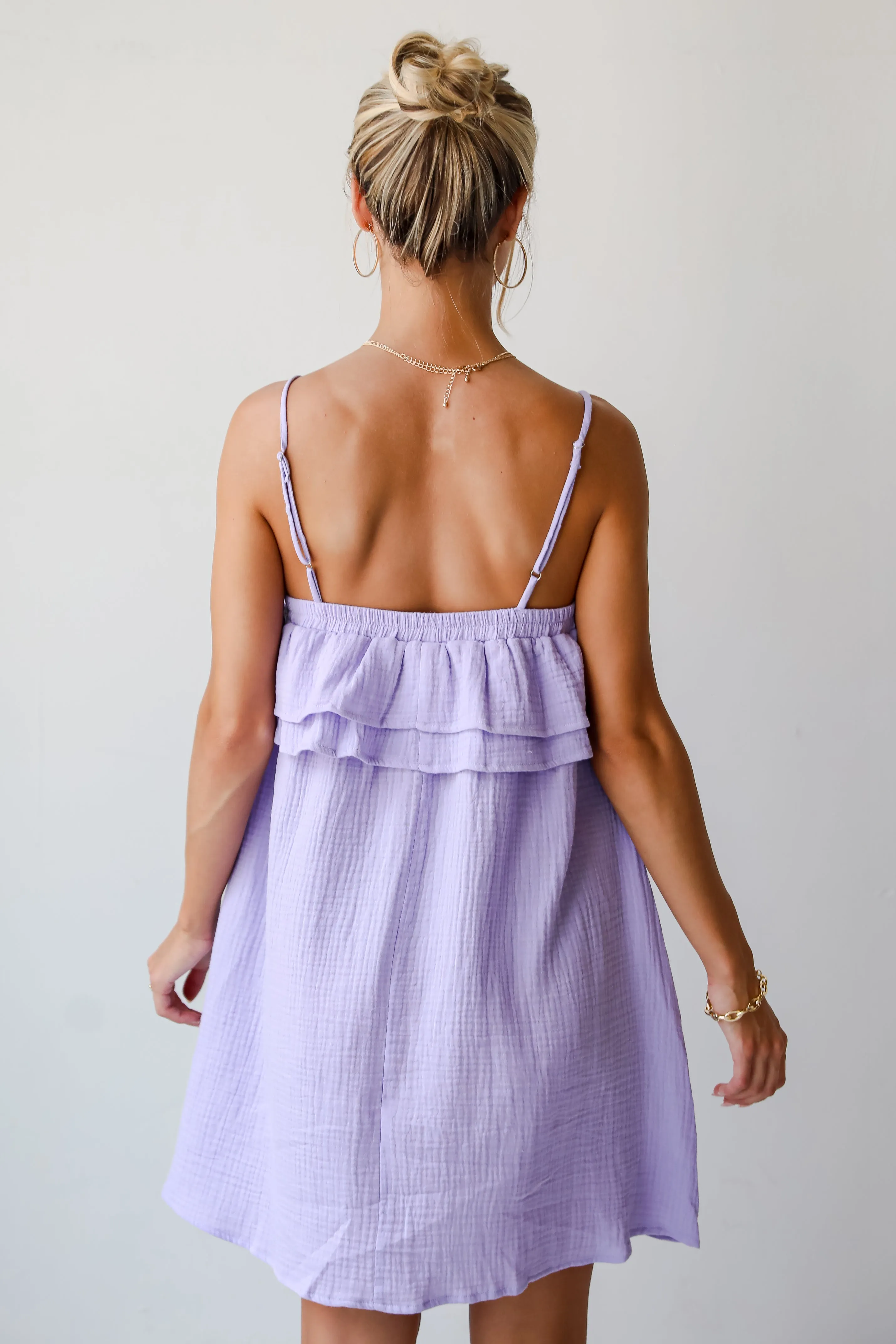 FINAL SALE - Adoring Sunshine Linen Mini Dress