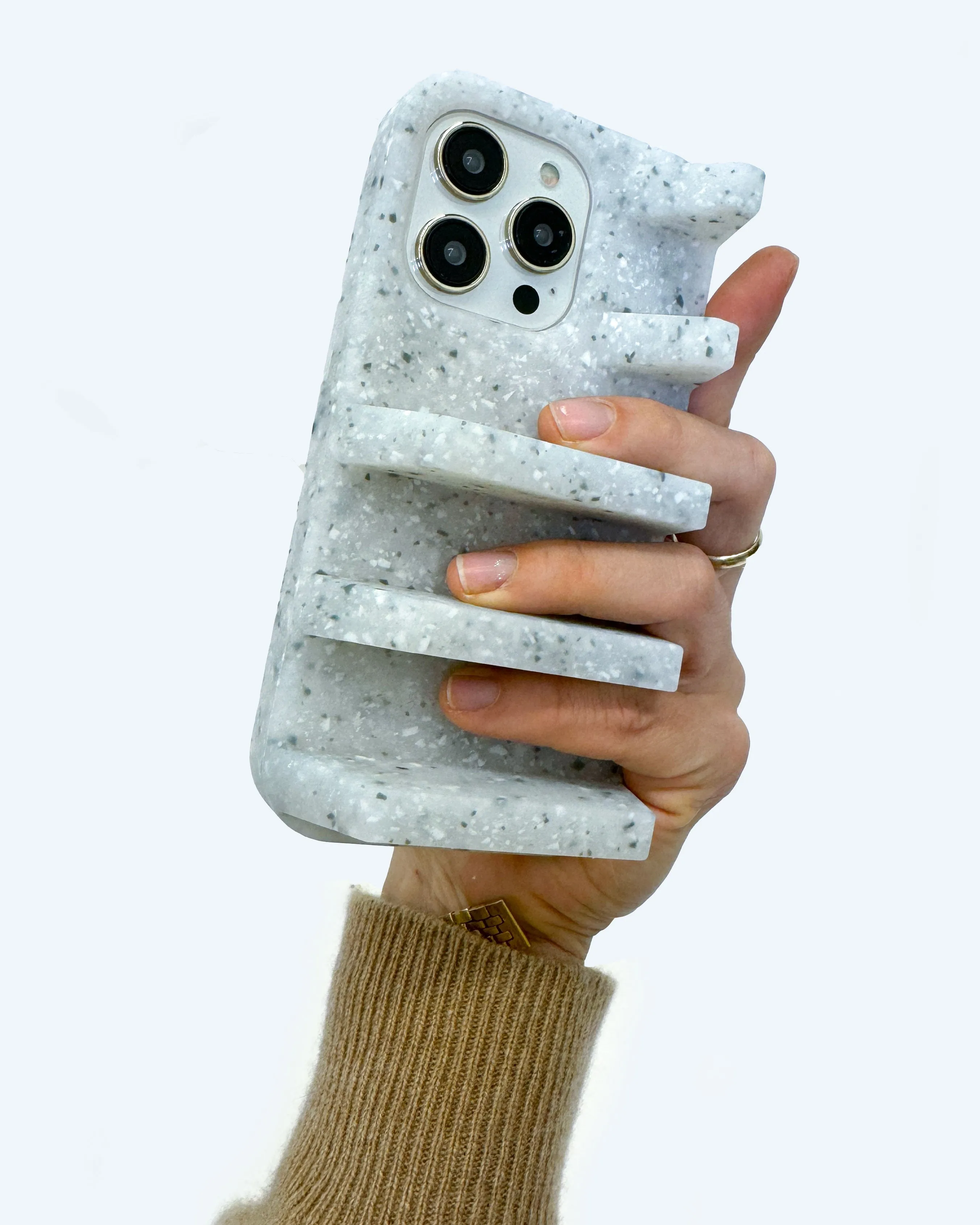 Geta Phone Case in Recycled Stone