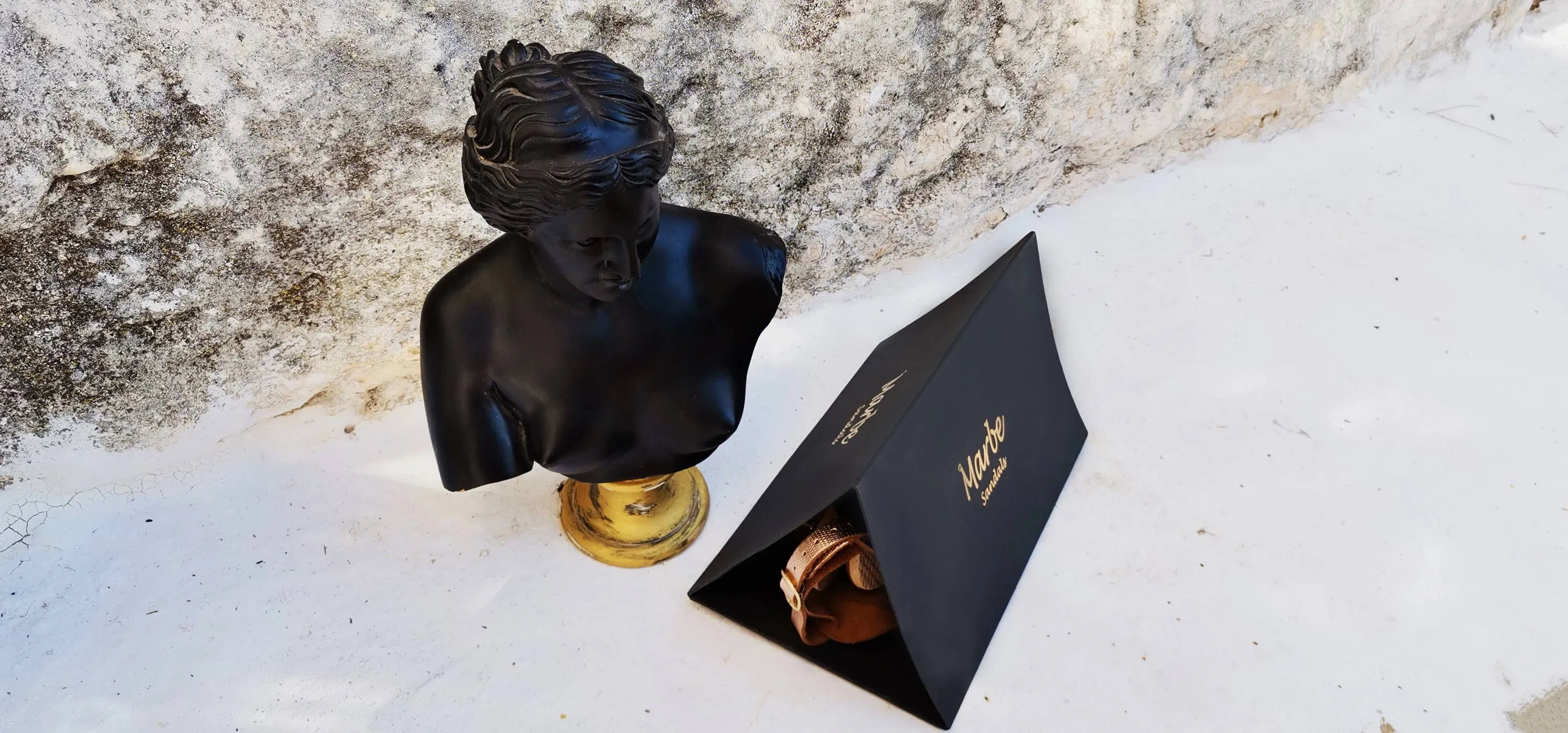 Greek Handmade Leather Sandal by Marbe : Mozambique: EU37