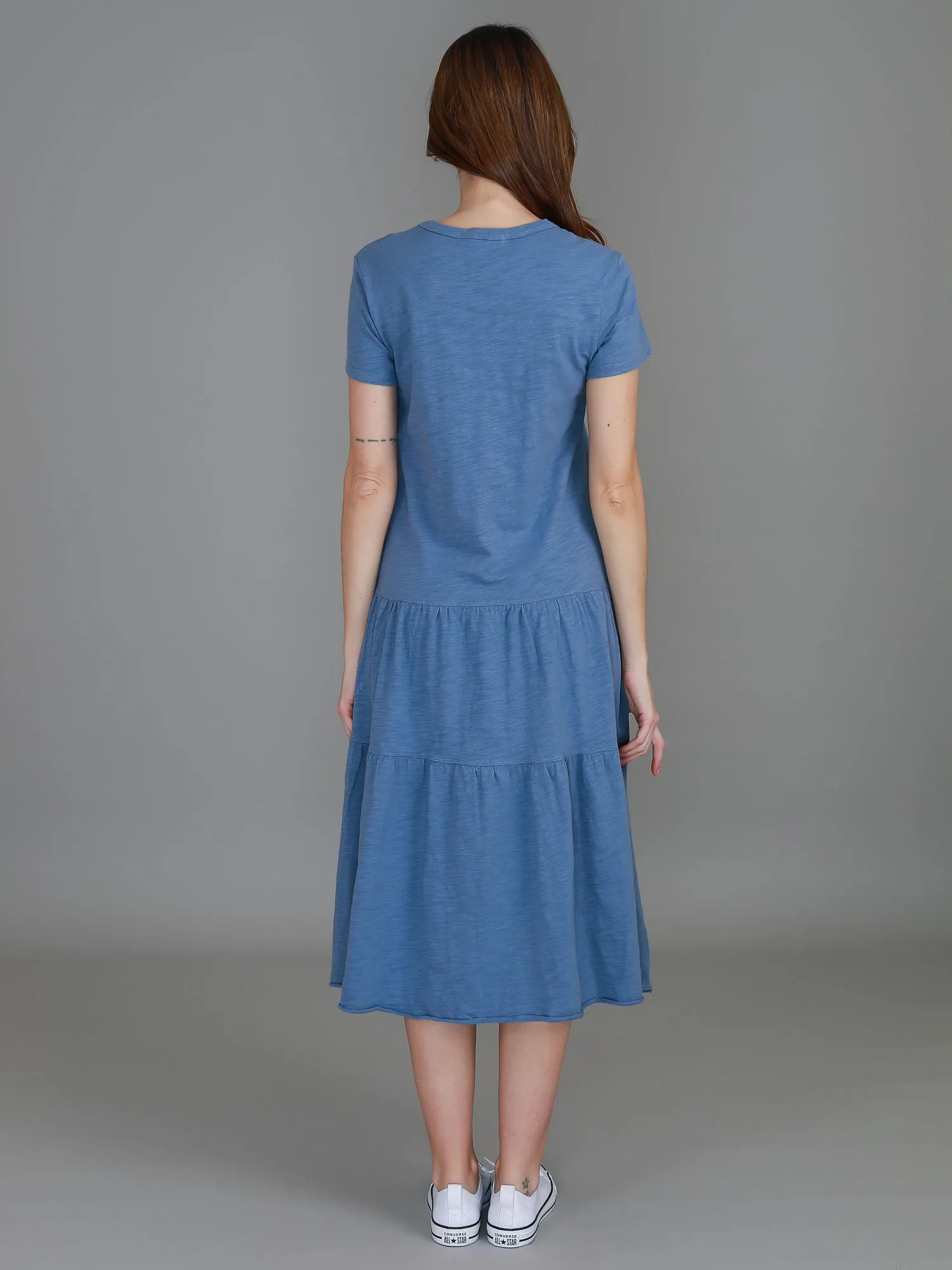 Hazel Tiered Midi Dress