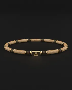 Jasper   Bronzite Bracelet 4mm | PIPE