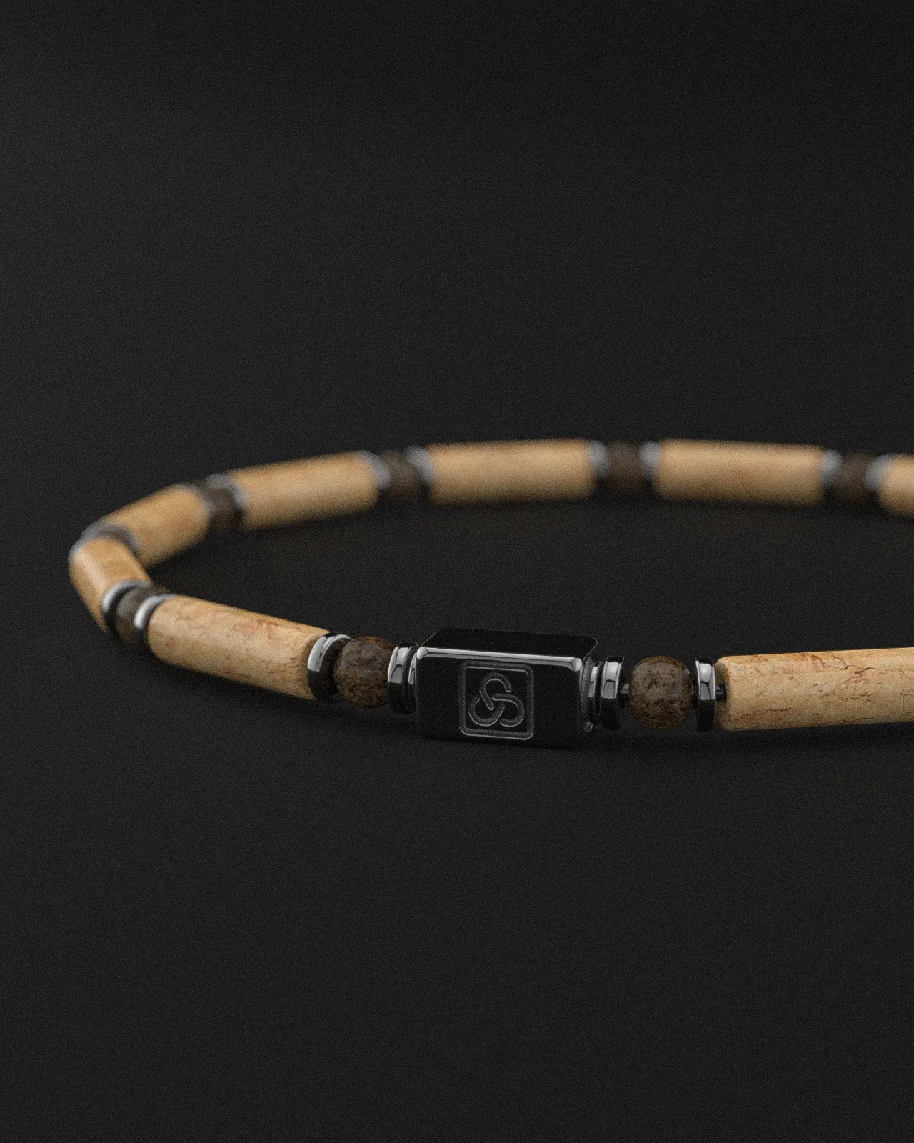 Jasper   Bronzite Bracelet 4mm | PIPE