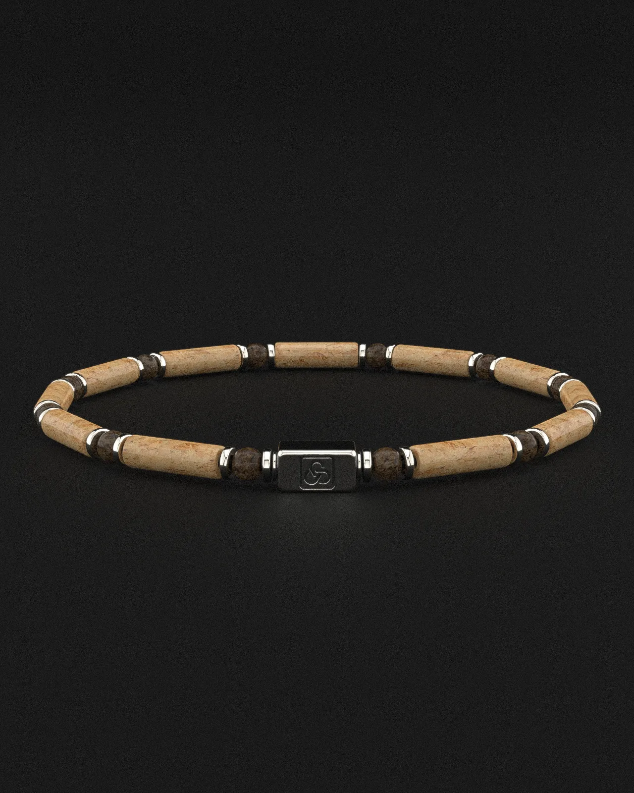 Jasper   Bronzite Bracelet 4mm | PIPE