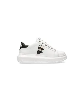 KARL LAGERFELD KAPRI SNEAKERS IN WHITE