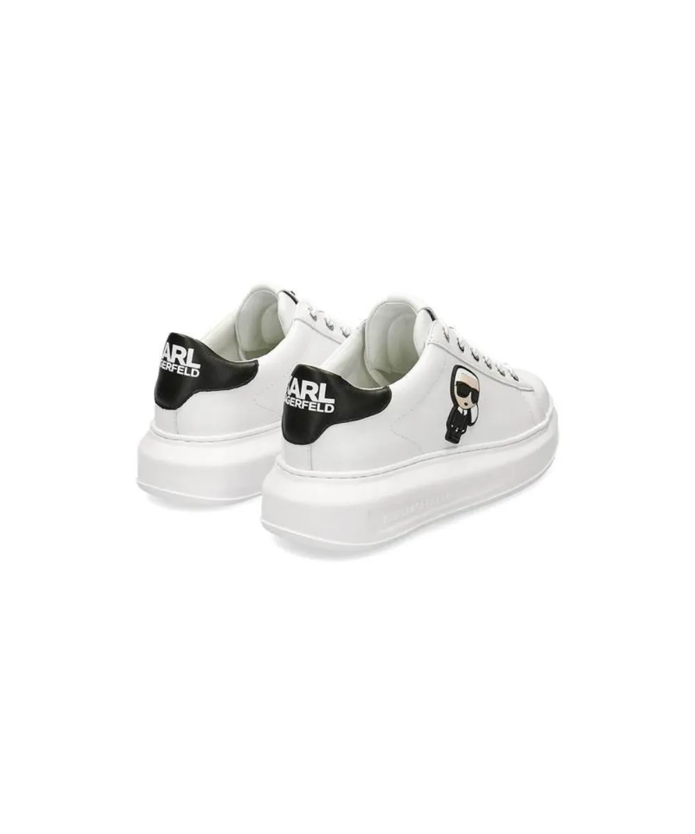 KARL LAGERFELD KAPRI SNEAKERS IN WHITE