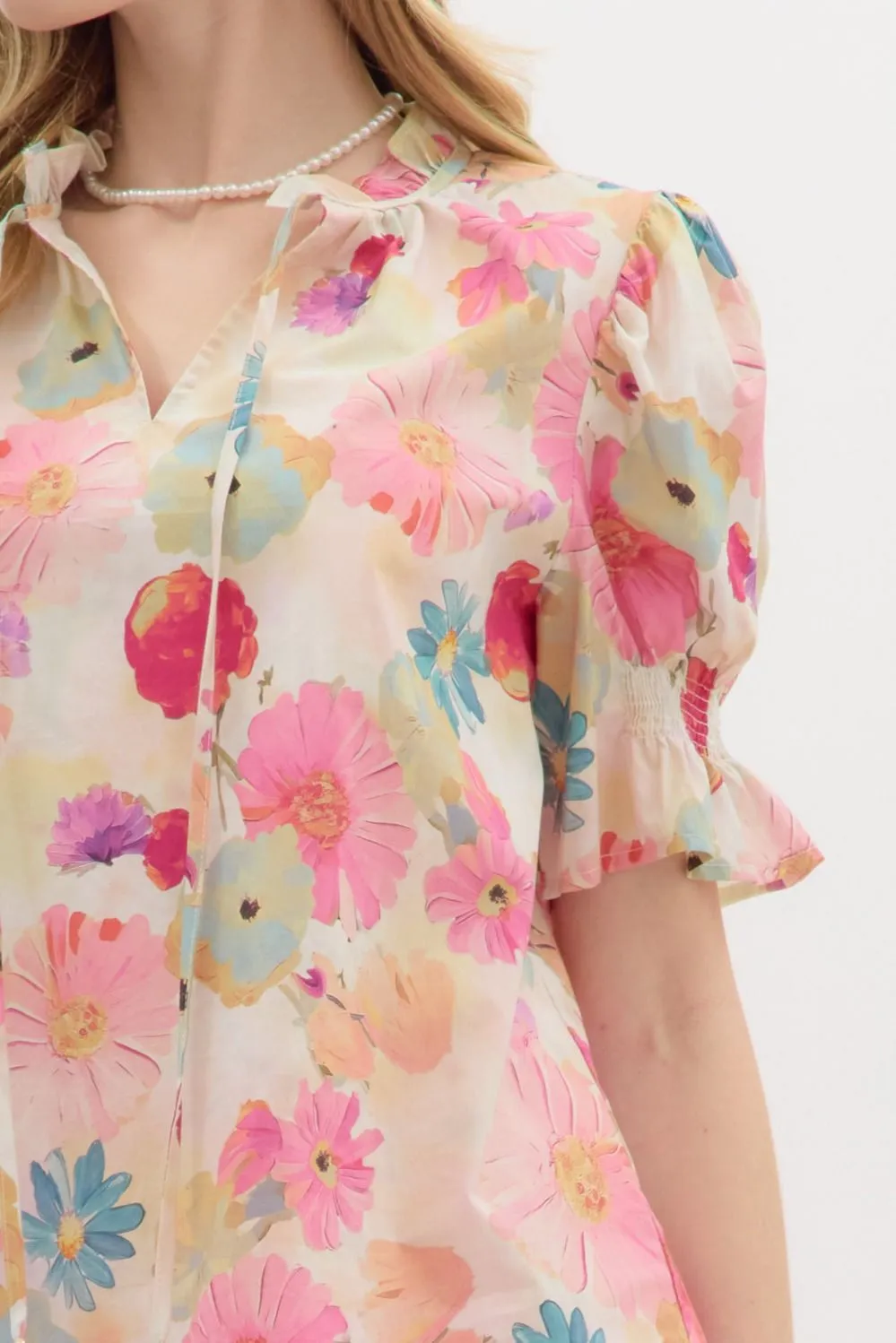 Kendra Floral Top
