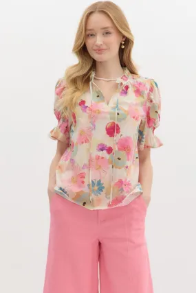 Kendra Floral Top