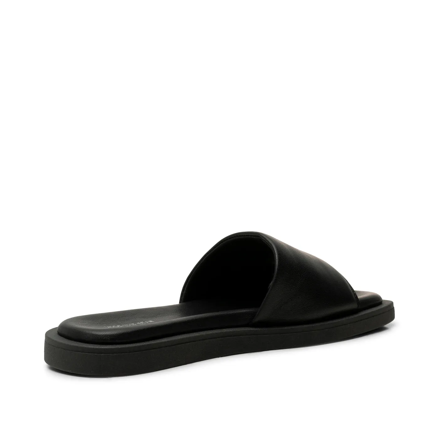 Krista mule leather - BLACK