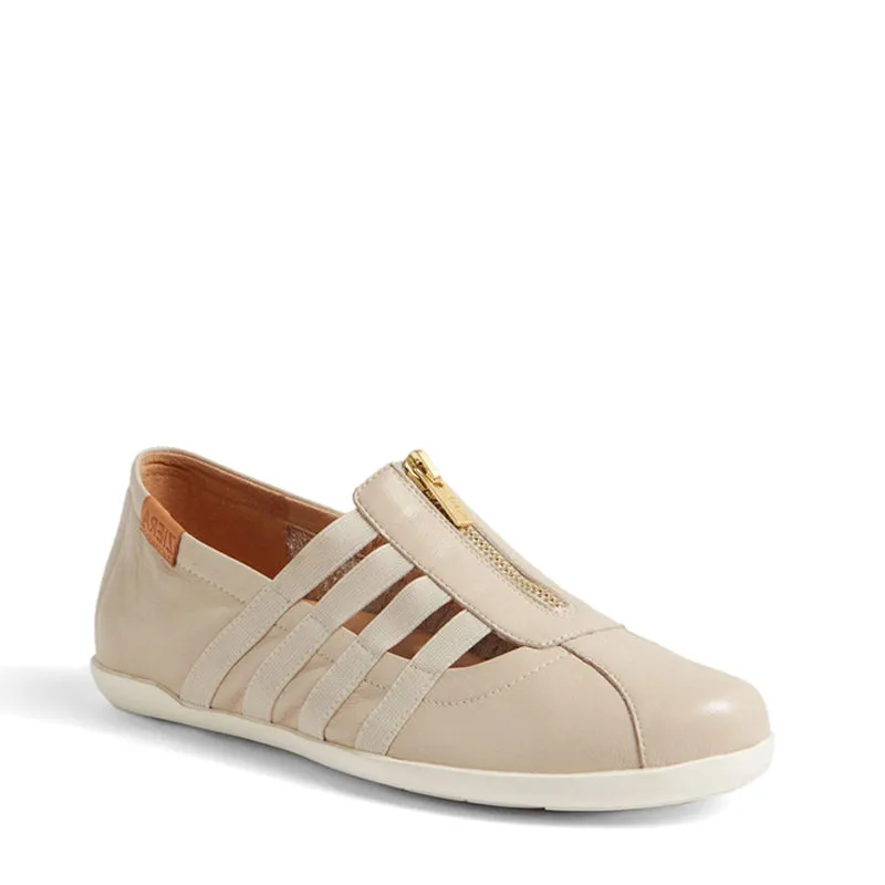 LUSSIA W - ALMOND LEATHER- ELASTIC