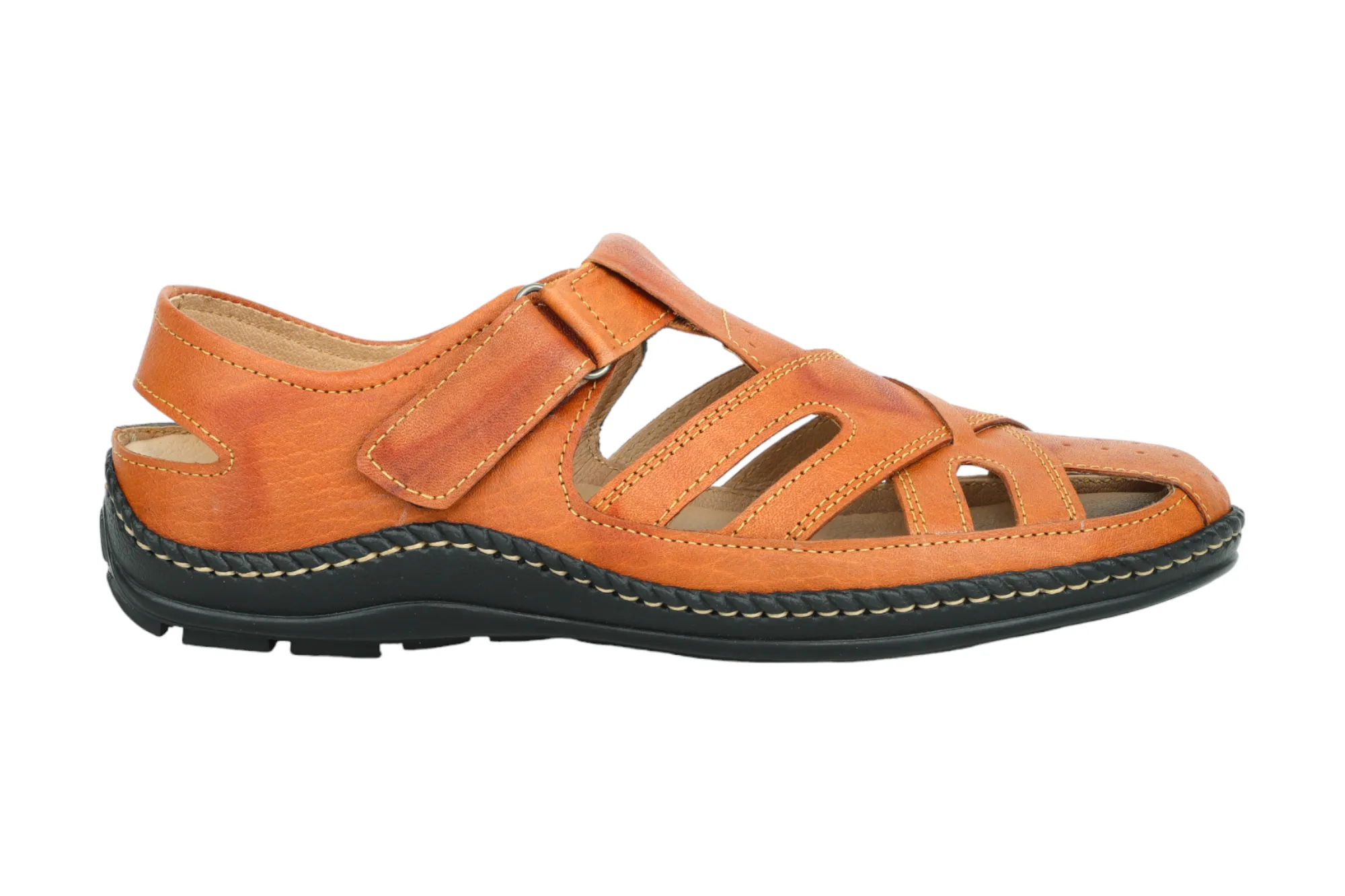 Mens leather Sandal 910502