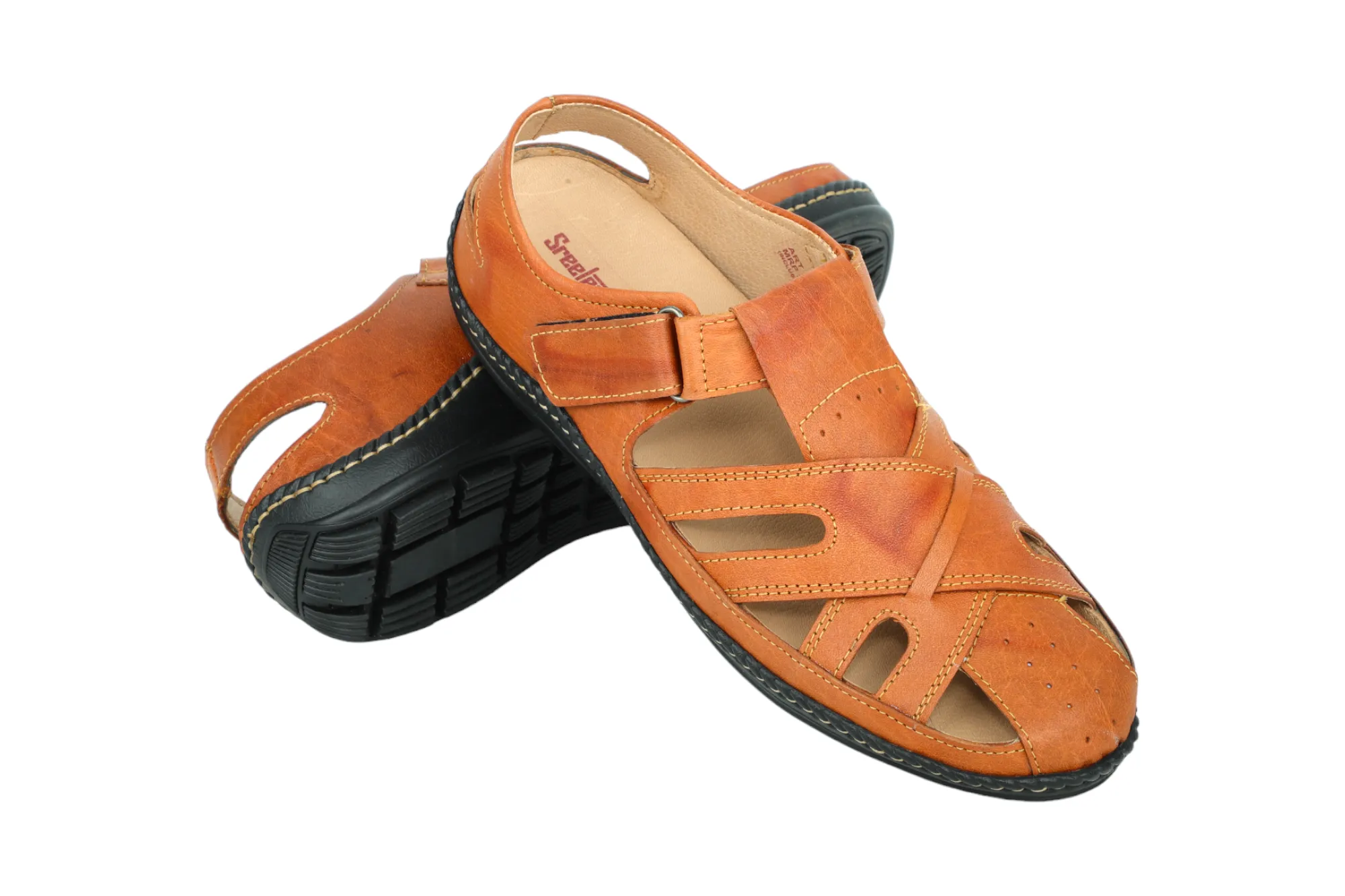 Mens leather Sandal 910502