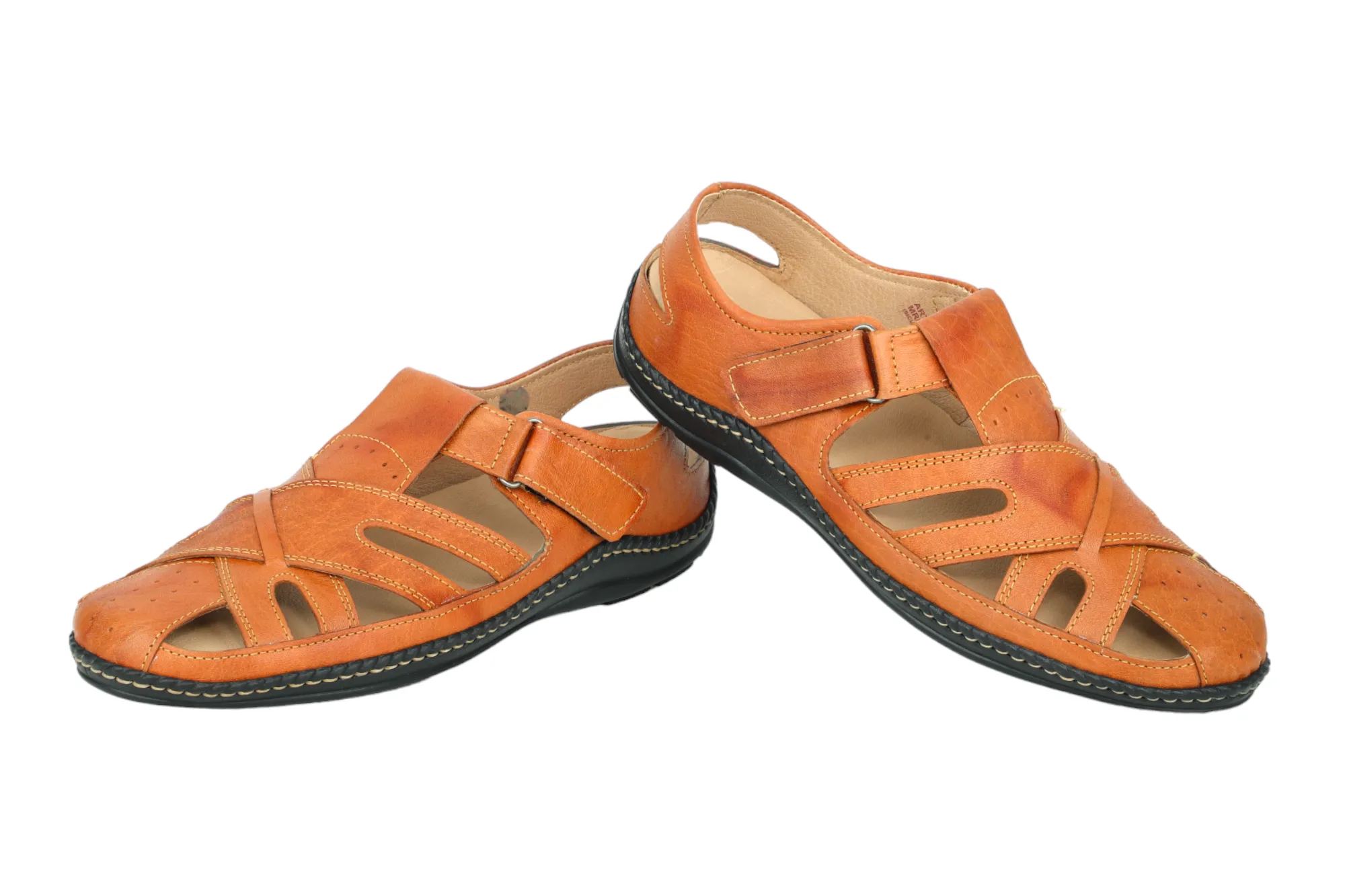 Mens leather Sandal 910502