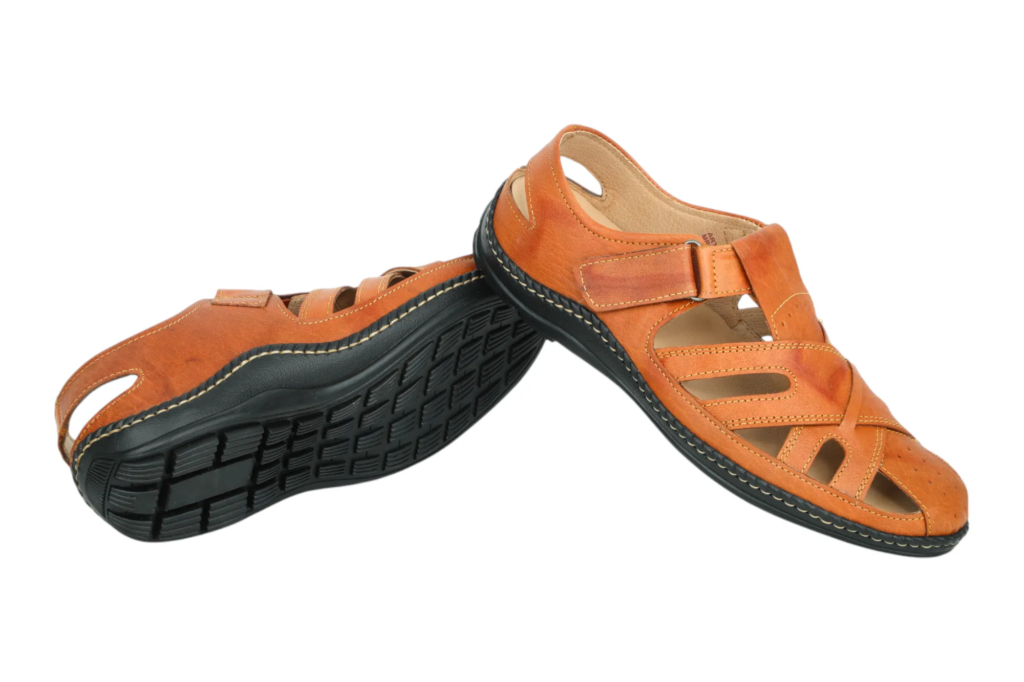 Mens leather Sandal 910502