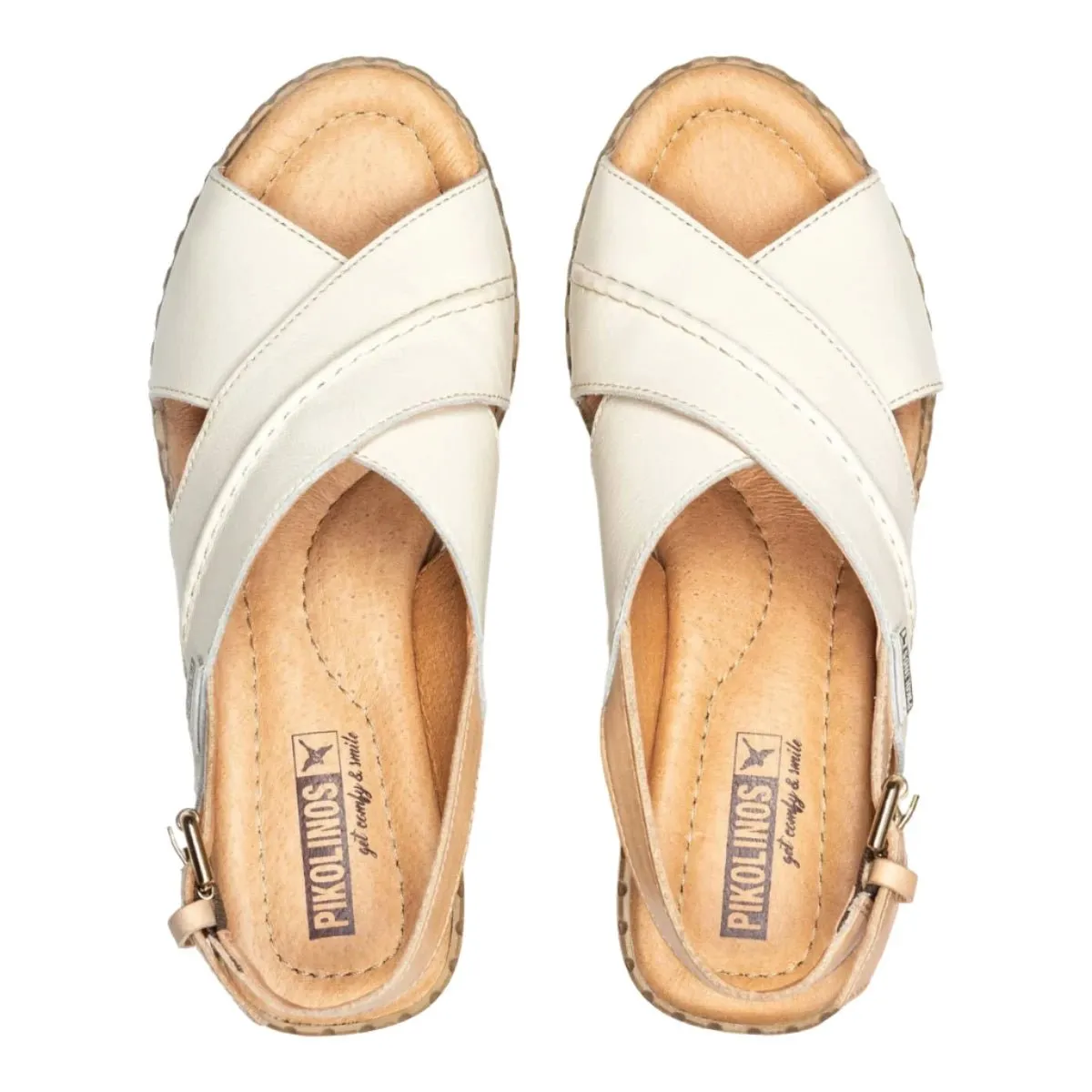 Pikolinos Canarias W8w-1870c1 Women's Heeled Sandals in Nata