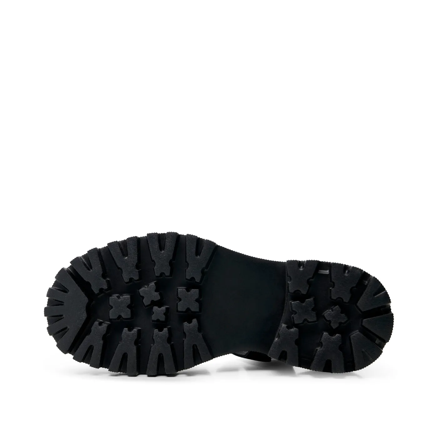 Posey sandal leather - BLACK