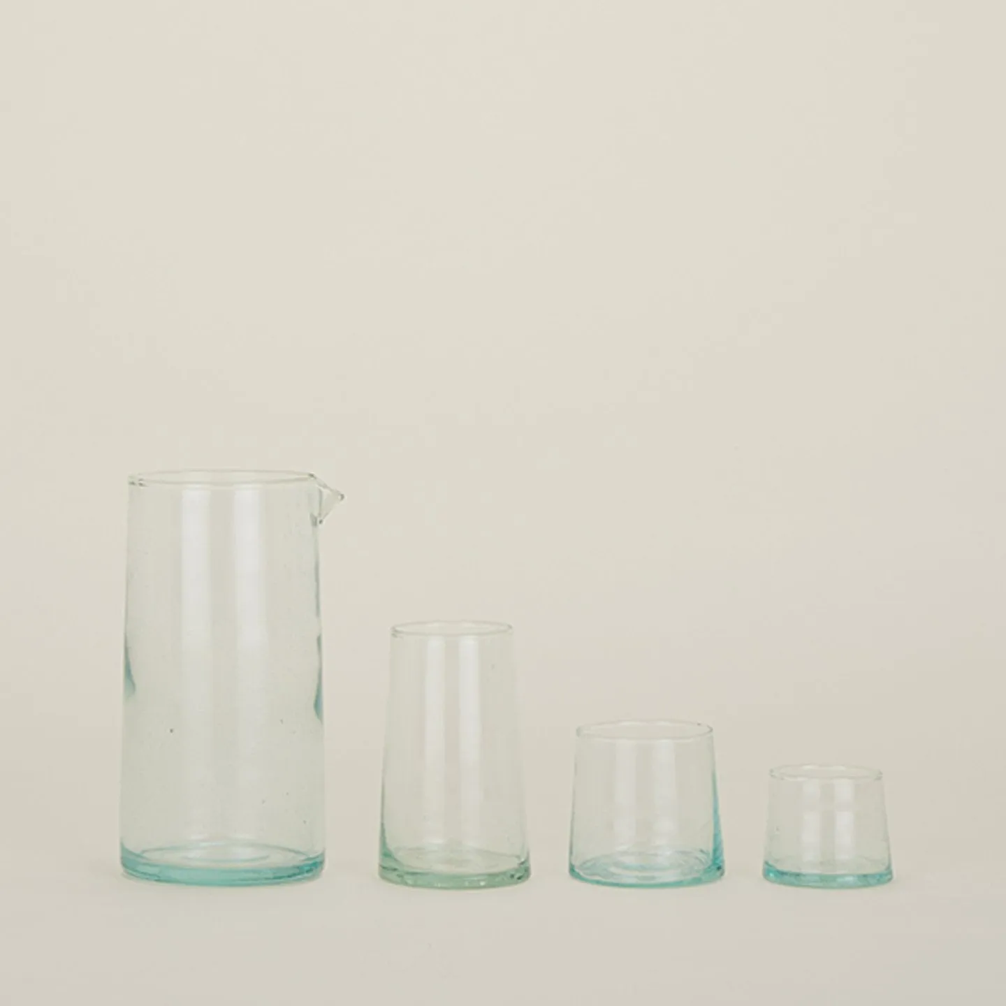 Recycled Glassware