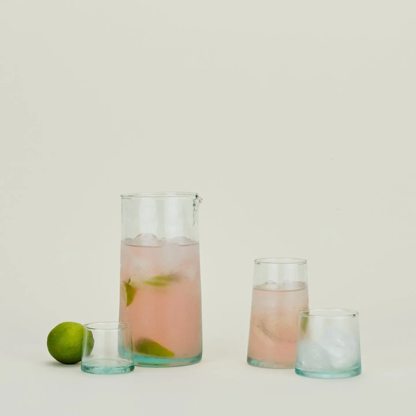 Recycled Glassware
