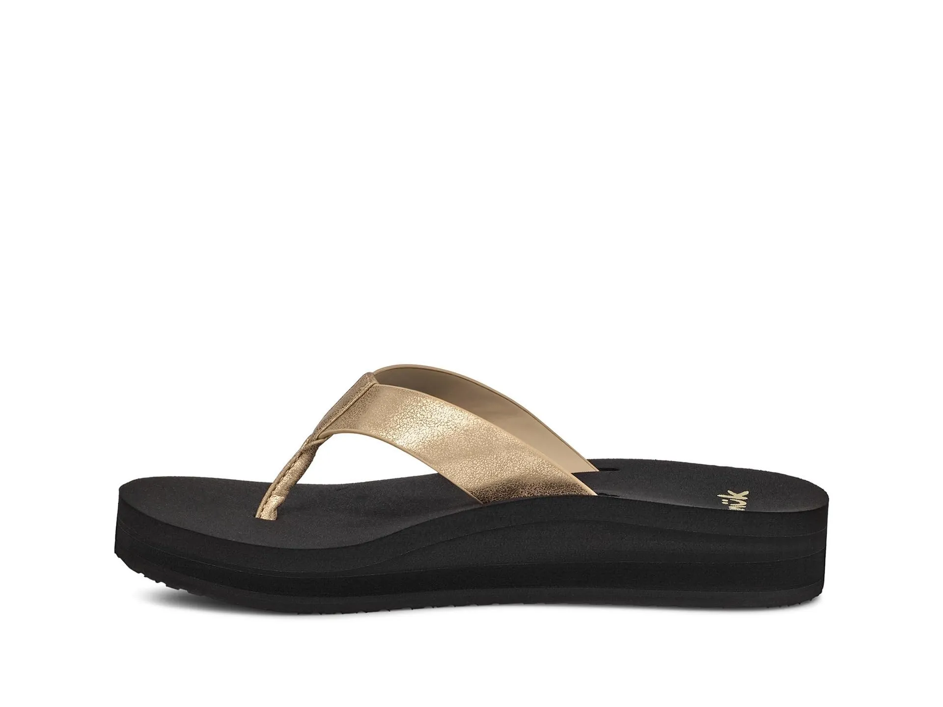 Sanuk Women's Highland Metallic Champagne