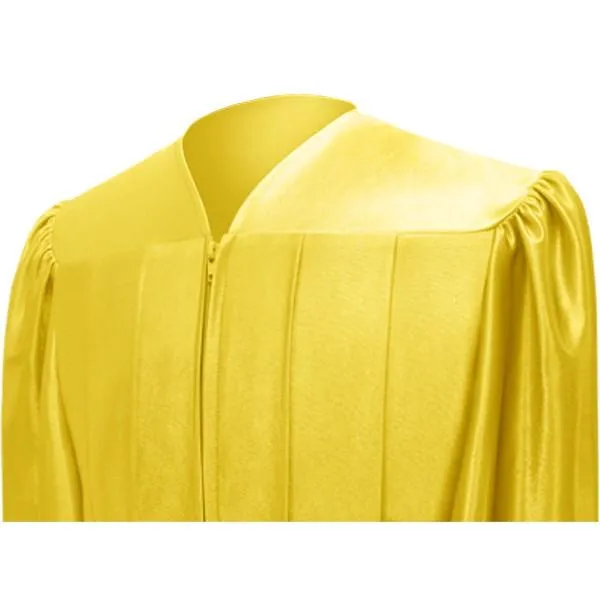Shiny Gold Bachelors Cap & Gown - College & University