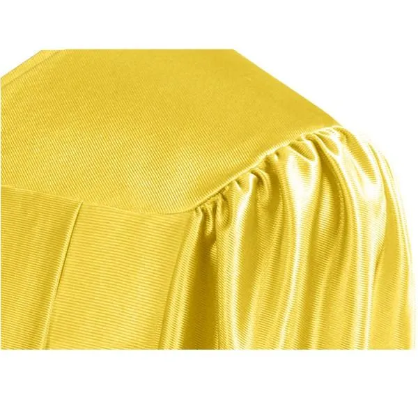 Shiny Gold Bachelors Cap & Gown - College & University