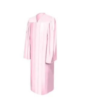 Shiny Pink Bachelors Graduation Gown - College & University