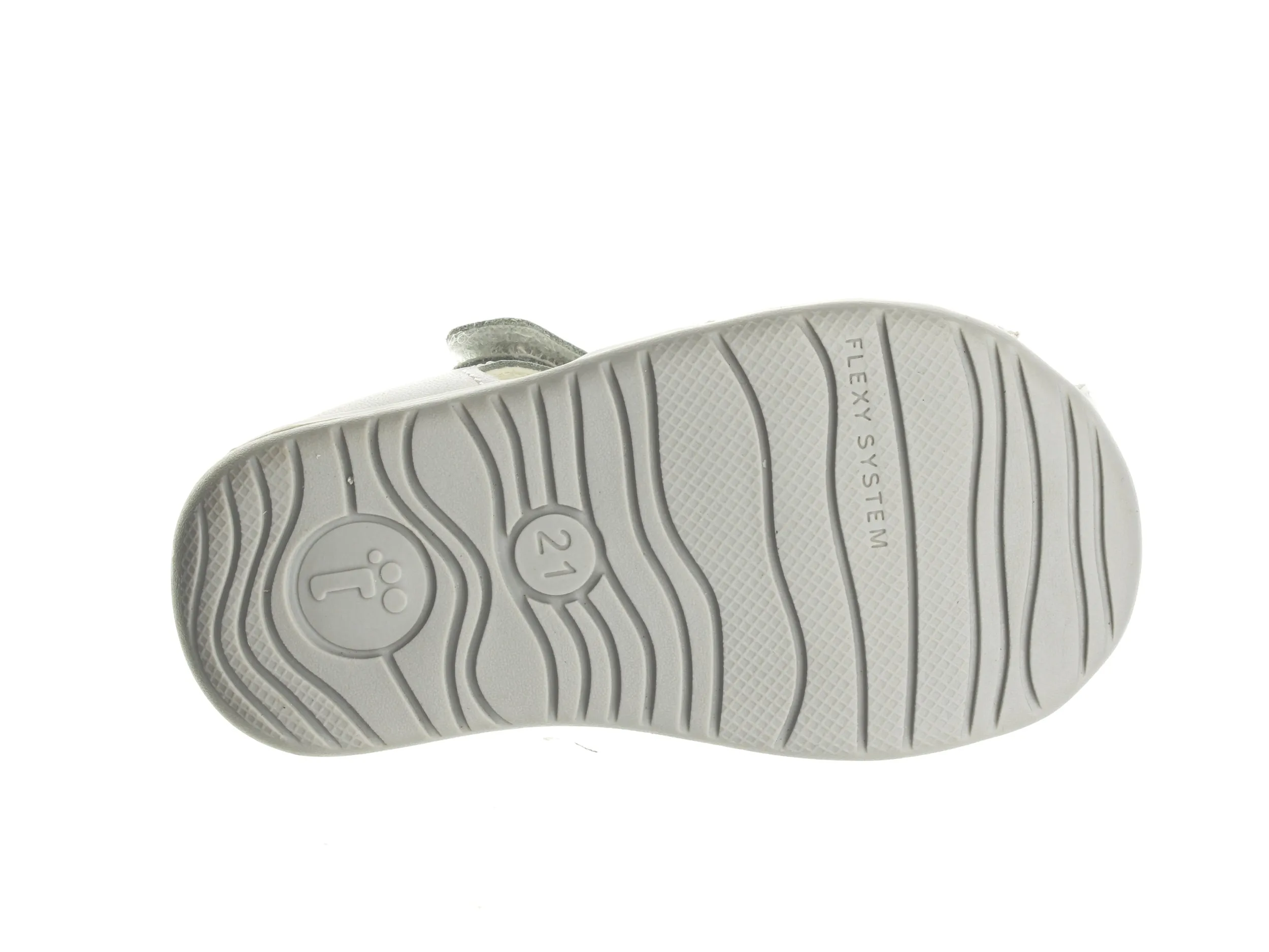 Surefit Bec Sandal - White   Silver